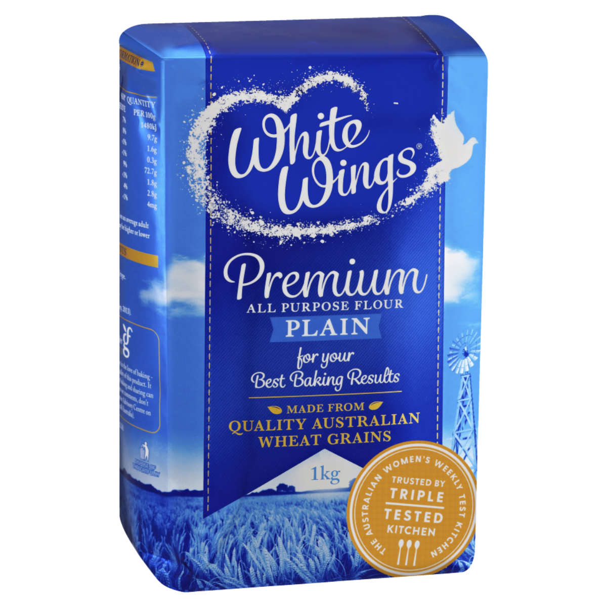 White Wings Plain Flour 1kg