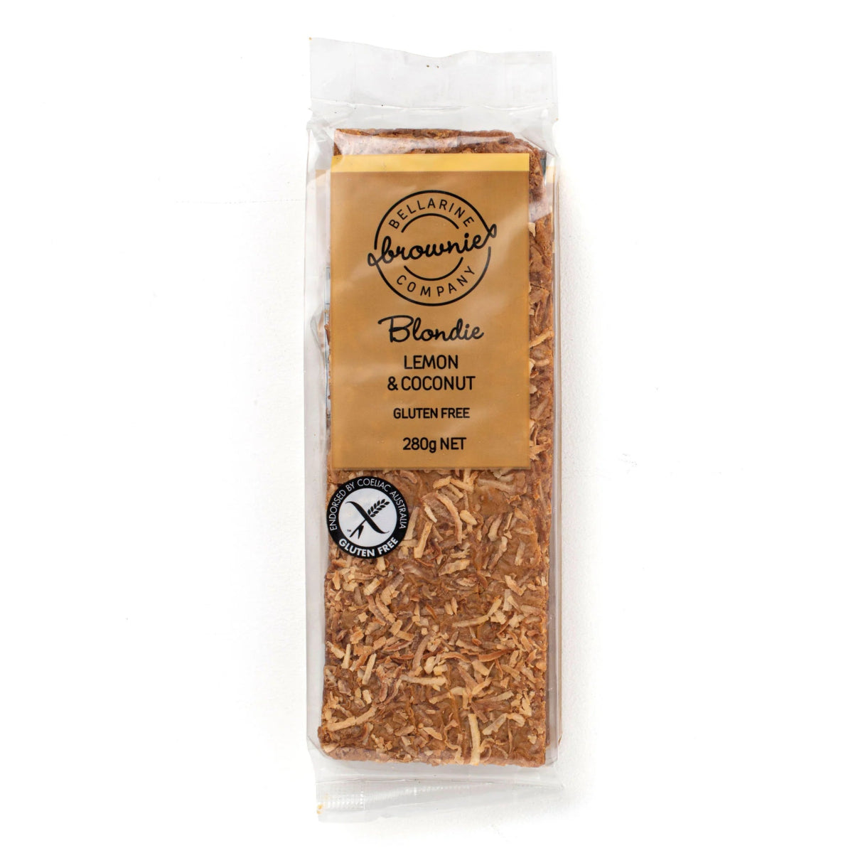 Bellarine Blondie Lemon & Coconut 280g Gluten Free