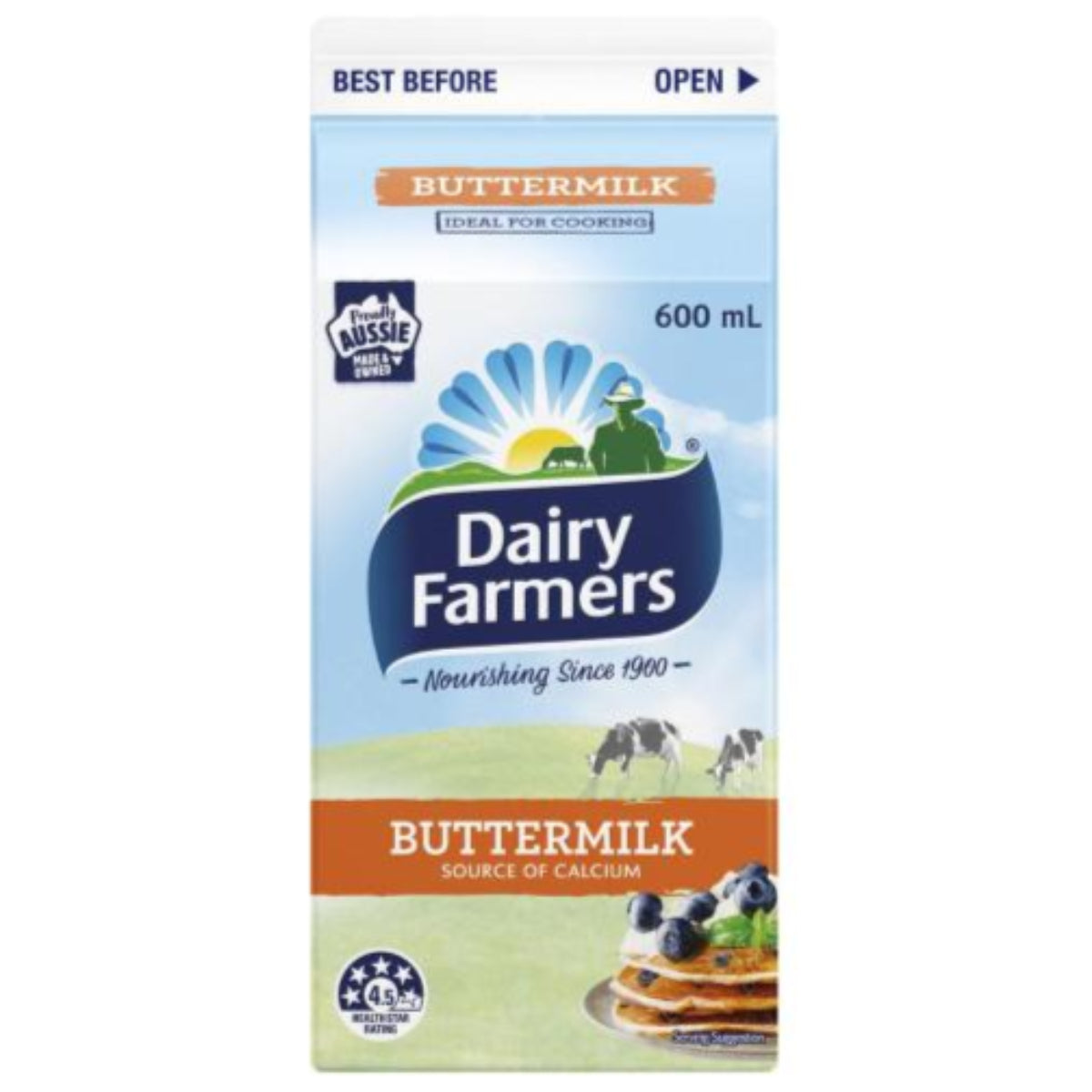 Dairy Farmers Buttermilk 600ml