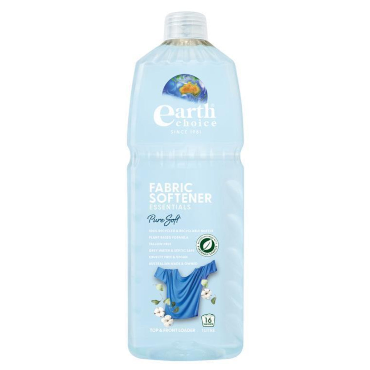 Earths Choice Fabric Softener 1L
