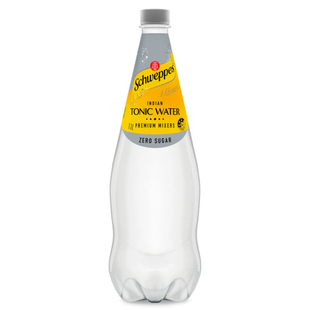 Schweppes Tonic Water Zero Sugar Mixers 1.1L