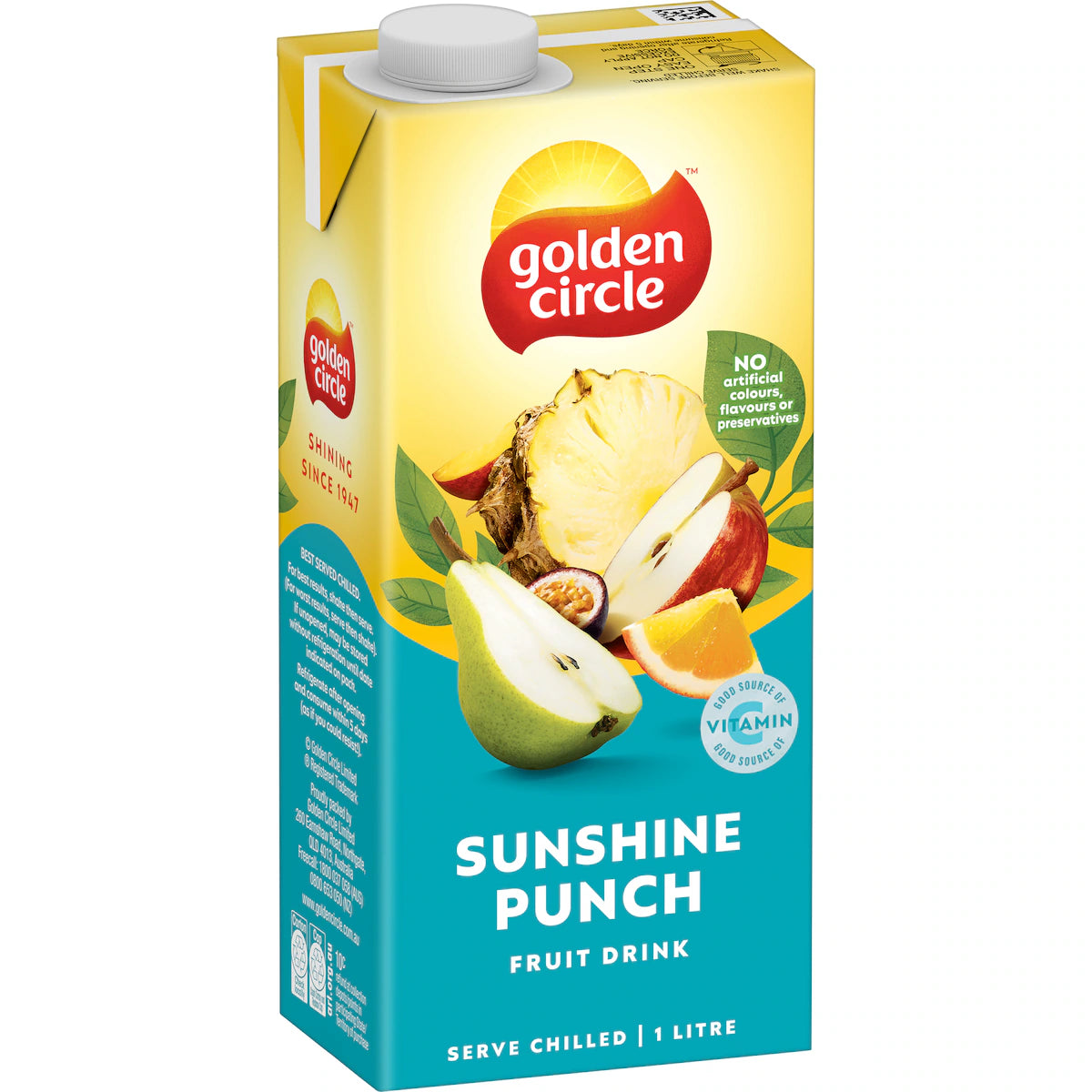 Golden Circle Sunshine Punch Fruit Drink 1 Litre