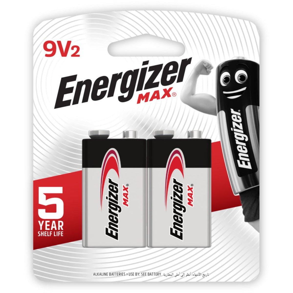 Energizer Max 9V 2PK