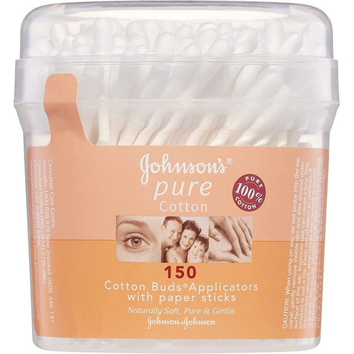 Johnson's Pure Cotton Buds 150 Pack