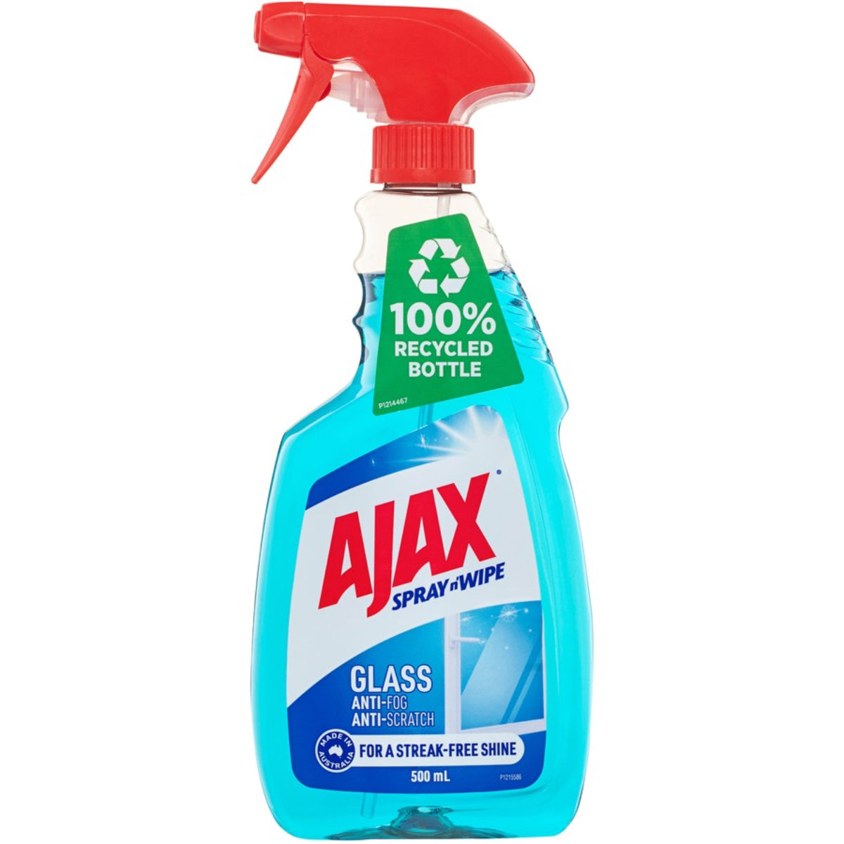 Ajax 500Ml Spray N Wipe Trigger Glass Cleaner
