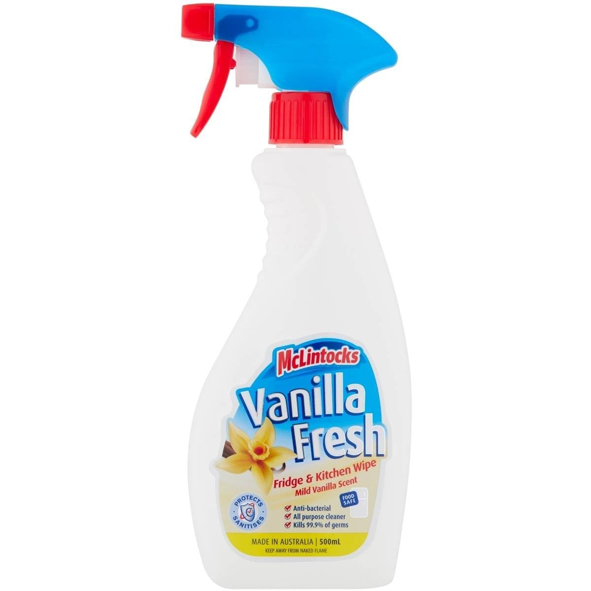 McLintocks Vanilla Fresh Kitchen Spray 500ml