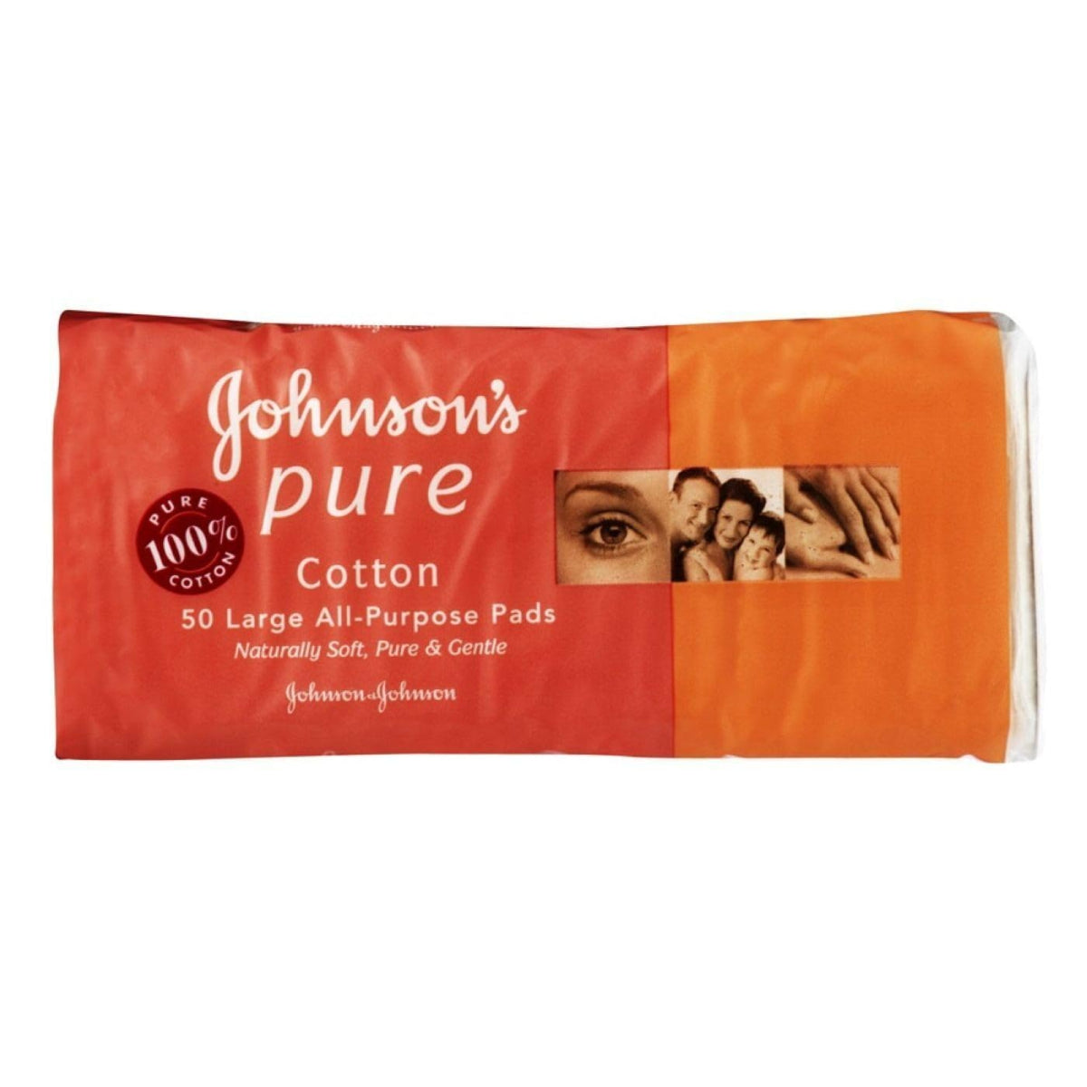 Johnson's Pure Cotton Pads All-Purpose 50 Pack