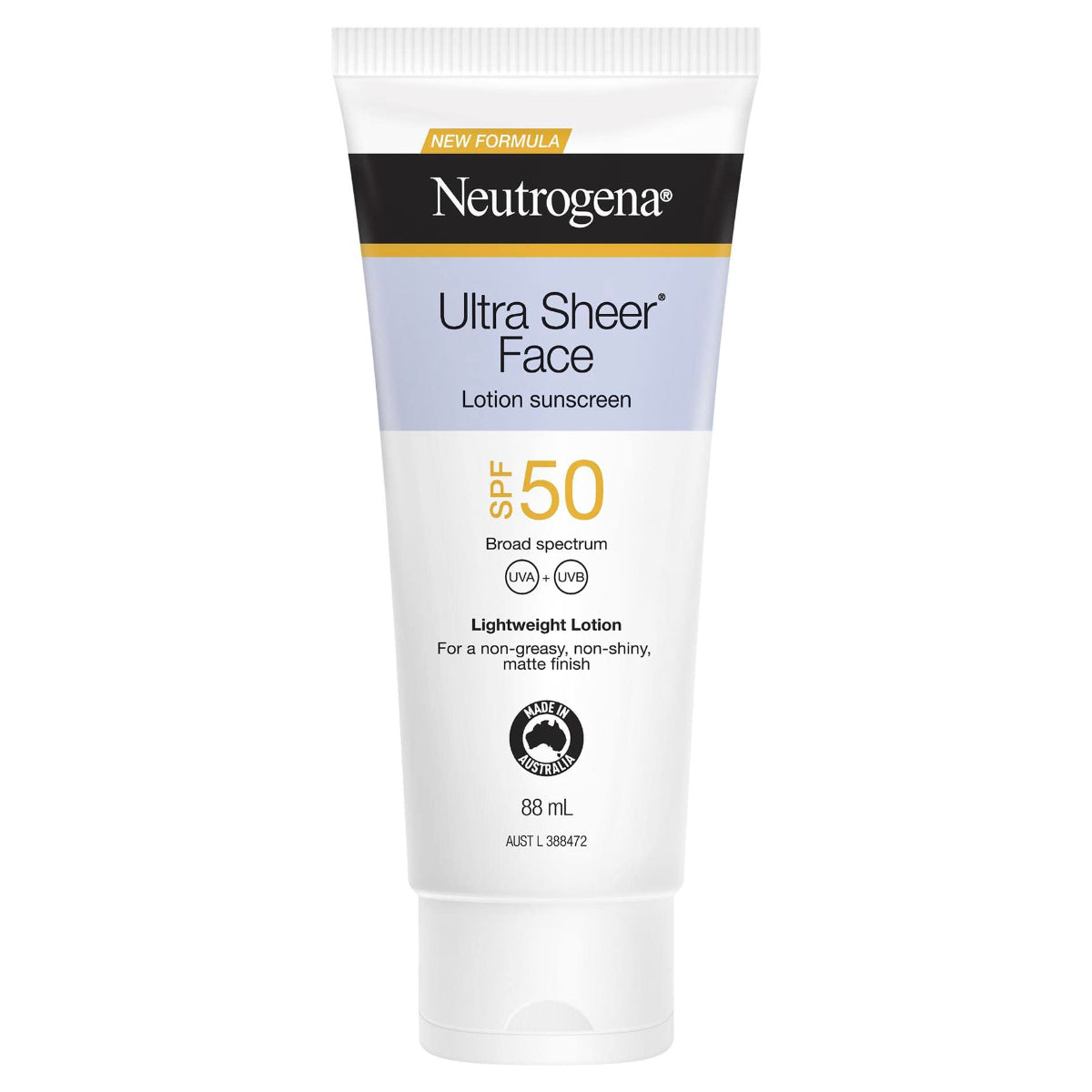 Neutrogena Sunscreen Ultra Shr Moisturiser SPF50 140g