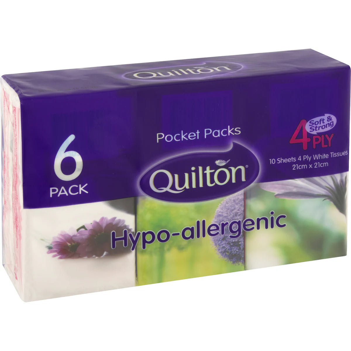 Quilton Pocket Pack 4ply 6pk