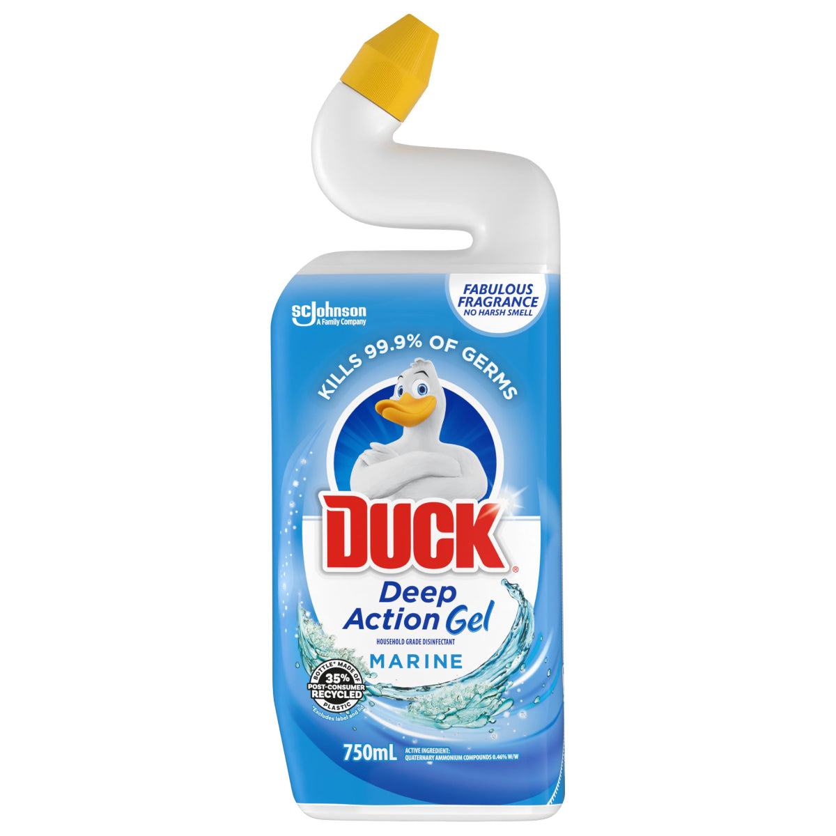 Duck Deep Action Gel Marine  Toilet Cleaner 750ml