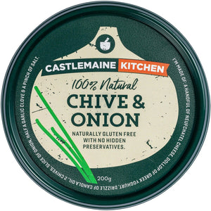 Castlemaine Chive & Onion Dip 200g