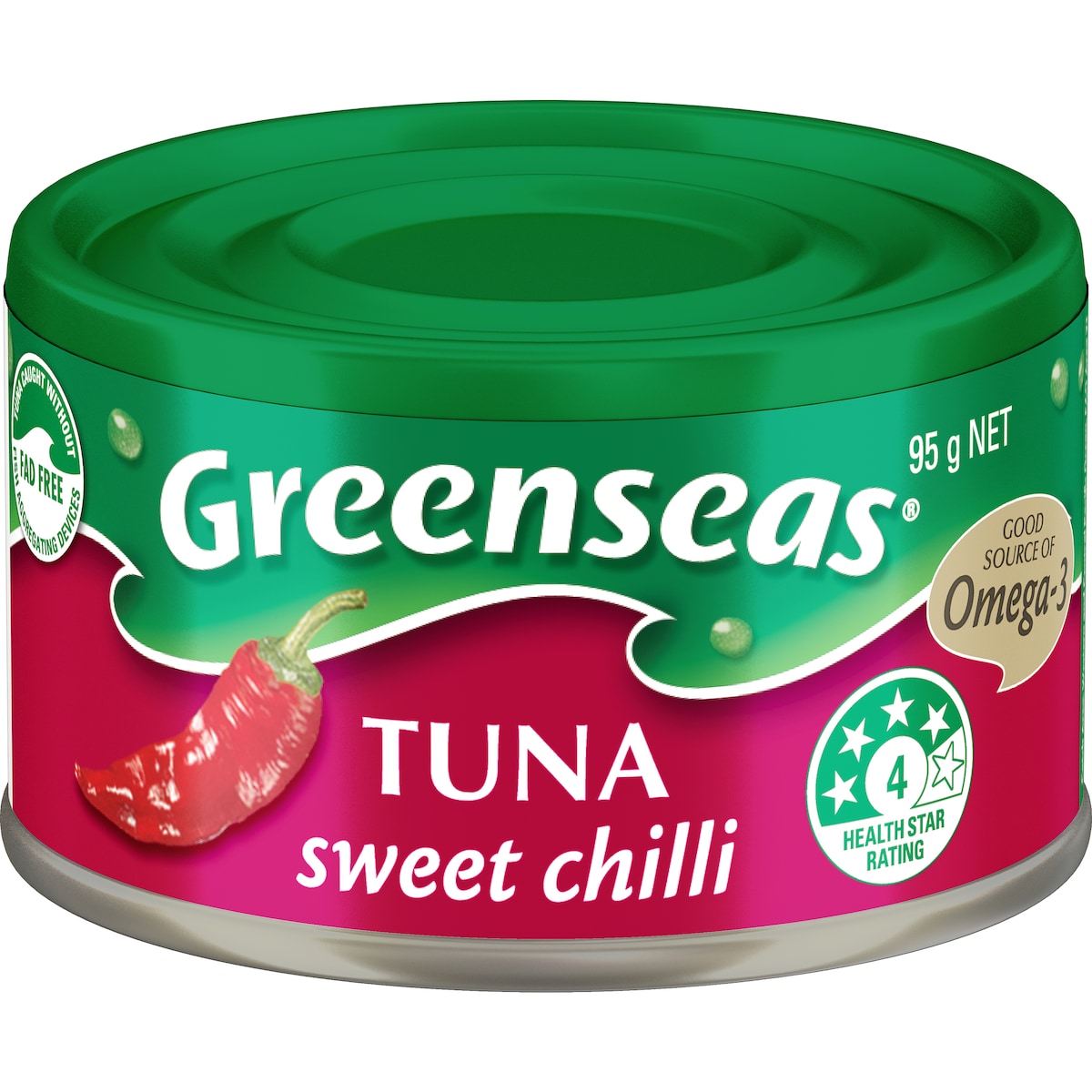 Greenseas Tuna Chunks In Sweet Chilli 95g