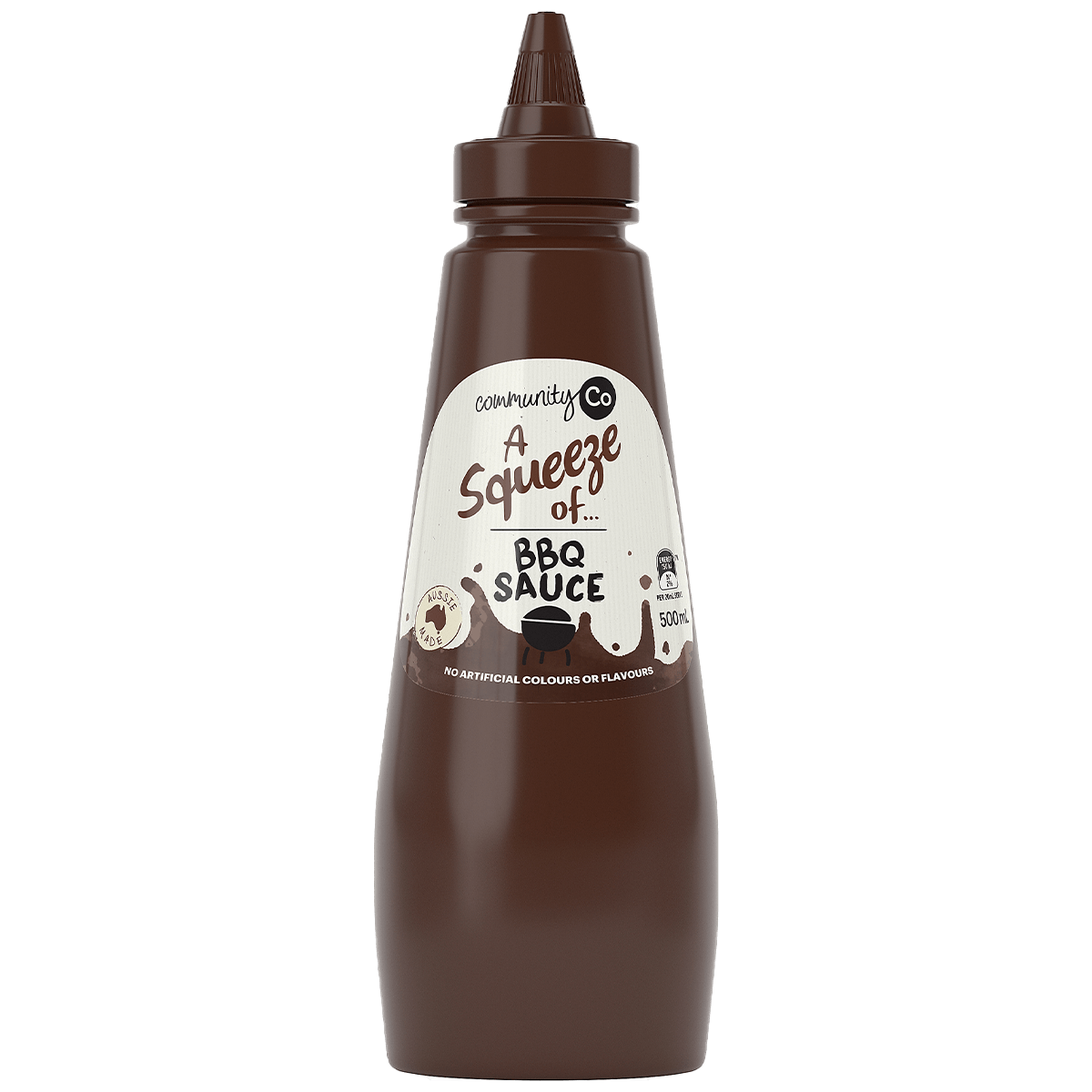 Community Co BBQ Sauce Squeeze 500ml