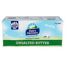 Dairy Farmers Unsalted Butter Block 500g