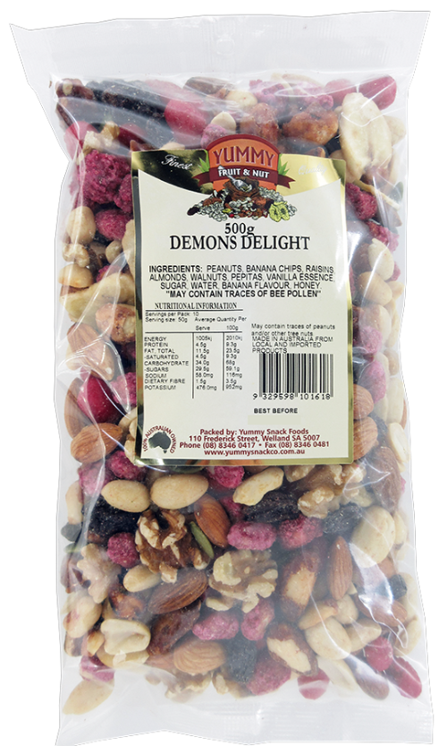 Yummy Demons Delight Nut Mix 500g