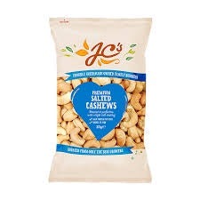 JC Nuts Cashews Salted 375g