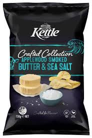 Kettle Crafted Smoked Butter & Sea Salt 150g