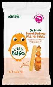 Little Bellies Organic Sweet Potato Pick-Up Sticks 16g