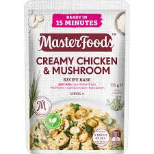 MasterFoods Creamy Chicken & Mushroom Recipe Base 175g