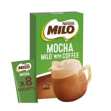 Milo Mocha Original Sachets 8 Pk