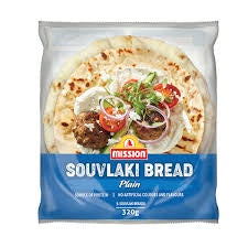 Mission Souvlaki Bread 320g, pack 5