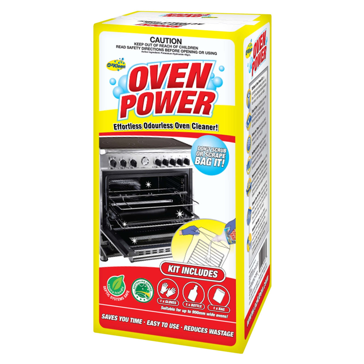 OzKleen Oven Power Cleaning Kit