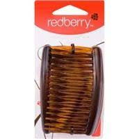 Redberry Side Comb Medium Tortoiseshell Pk6