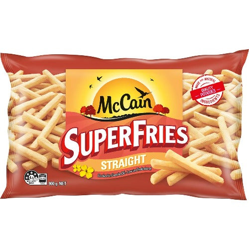 Mccain Superfries Straight Cut 900g