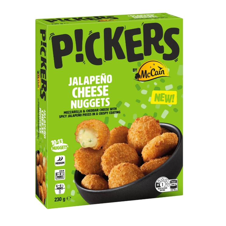 Pickers Jalapeno Cheese Nuggets 230g