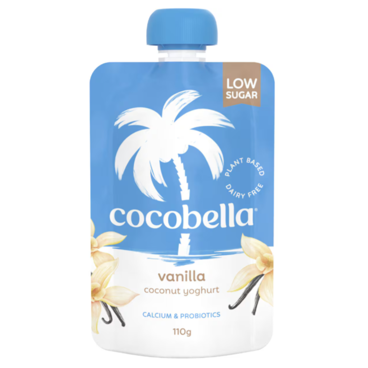 Cocobella Yoghurt Pouch Vanilla 110g