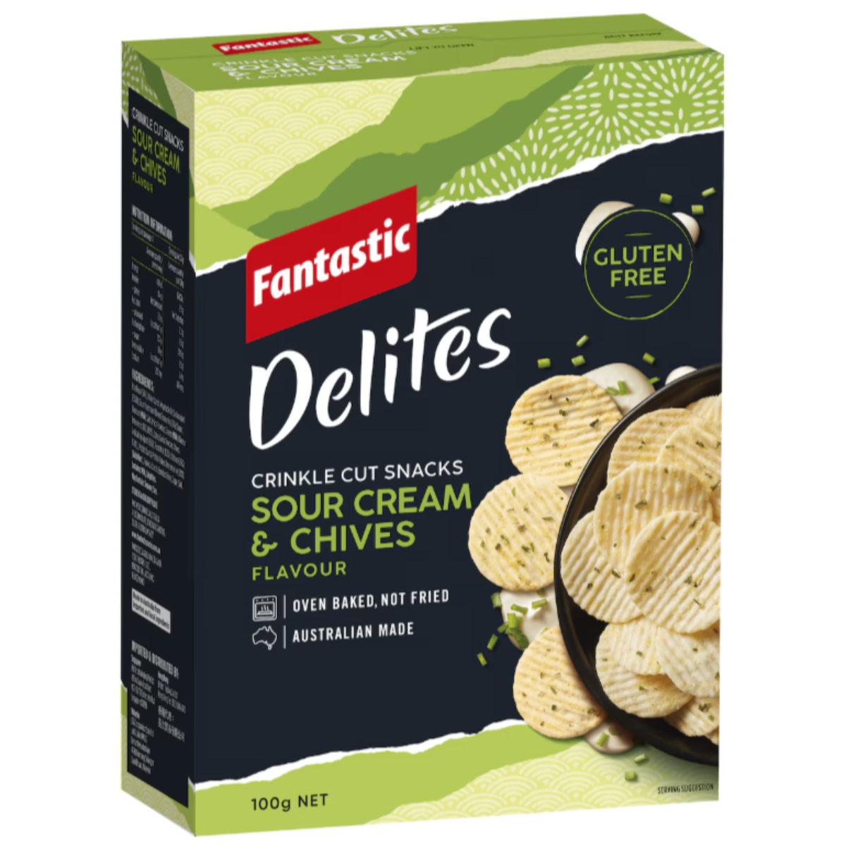 Fantastic Delites Sour Cream & Chives 100gm