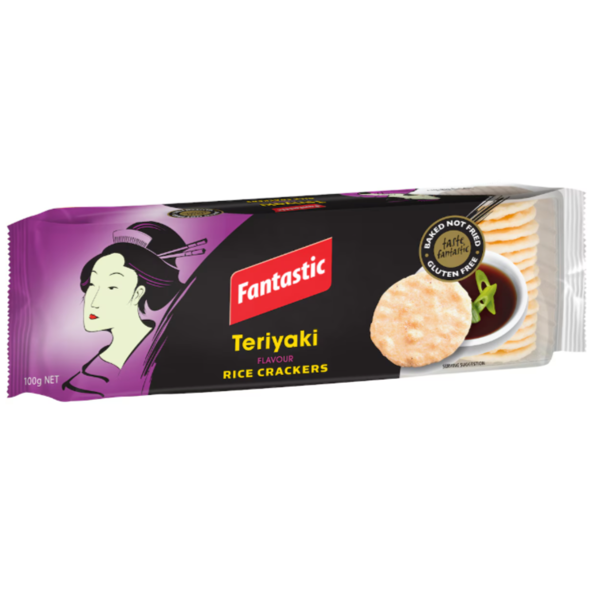 Fantastic Rice Cracker Teriyaki 100g