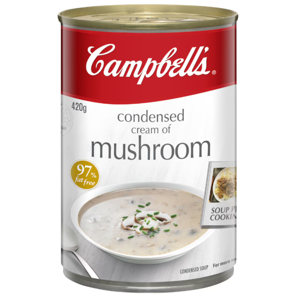 Campbell's Canned Soup Cream Of Mushroom 420g