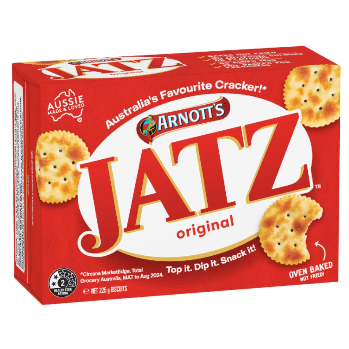 Arnott's Jatz Original 225g