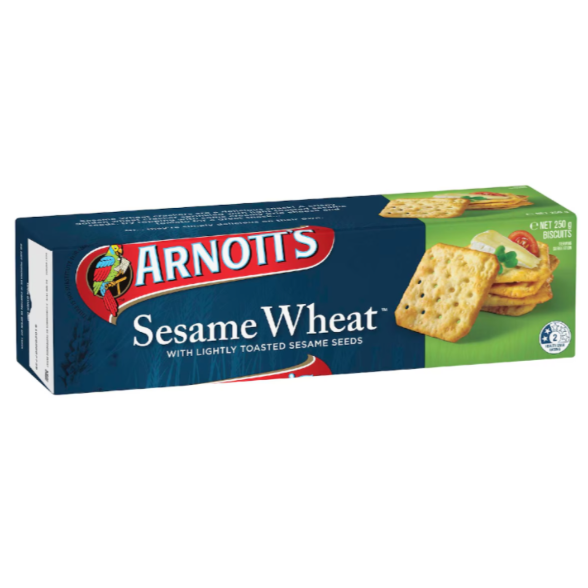 Arnott's Sesame Wheat Crackers 250g