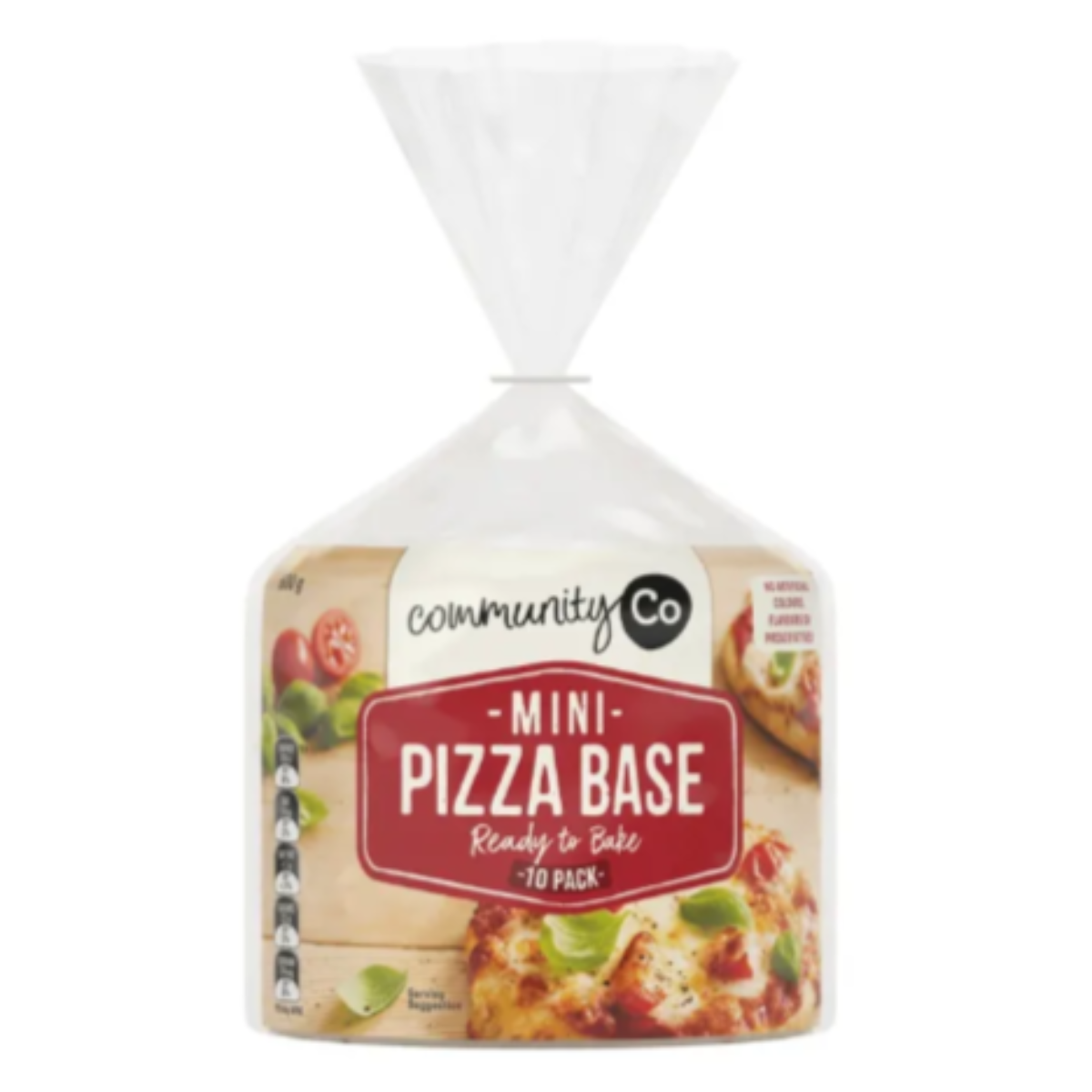 Community Co Pizza Base Mini 10pk 600gm