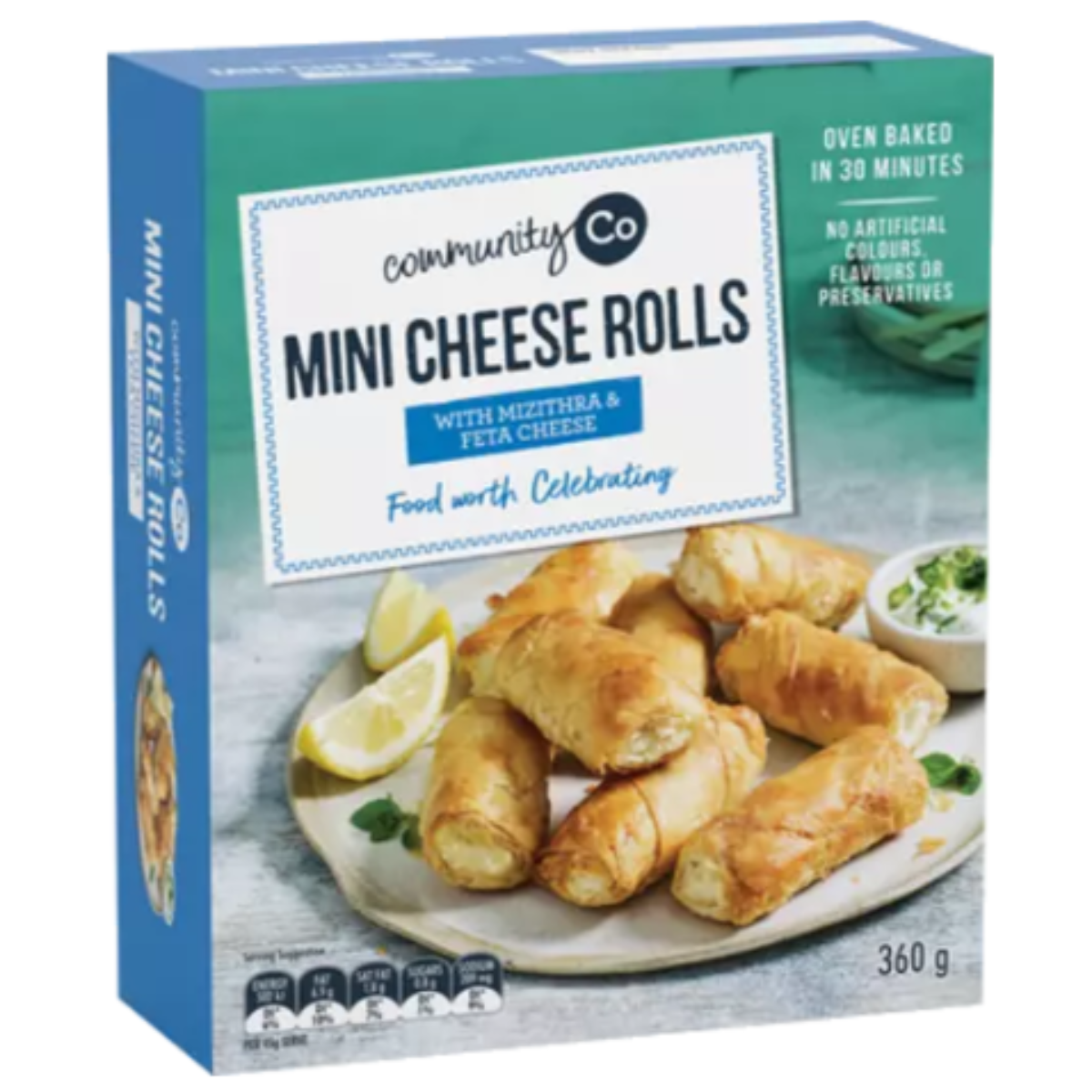 Community Co Mini Cheese Roll 360g