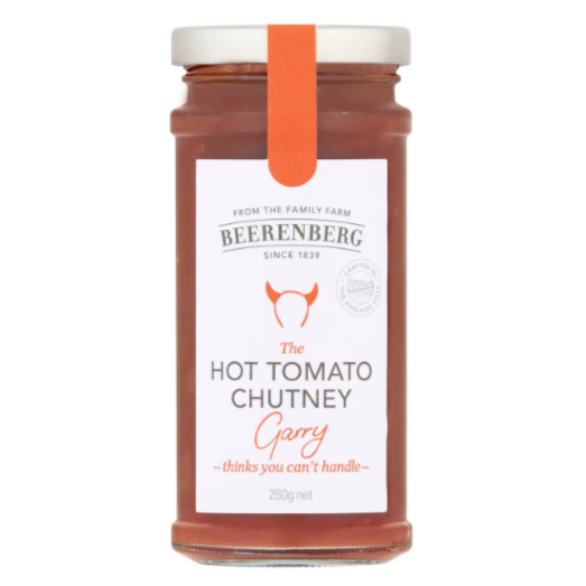 Beerenberg Hot Tomato Chutney 260g