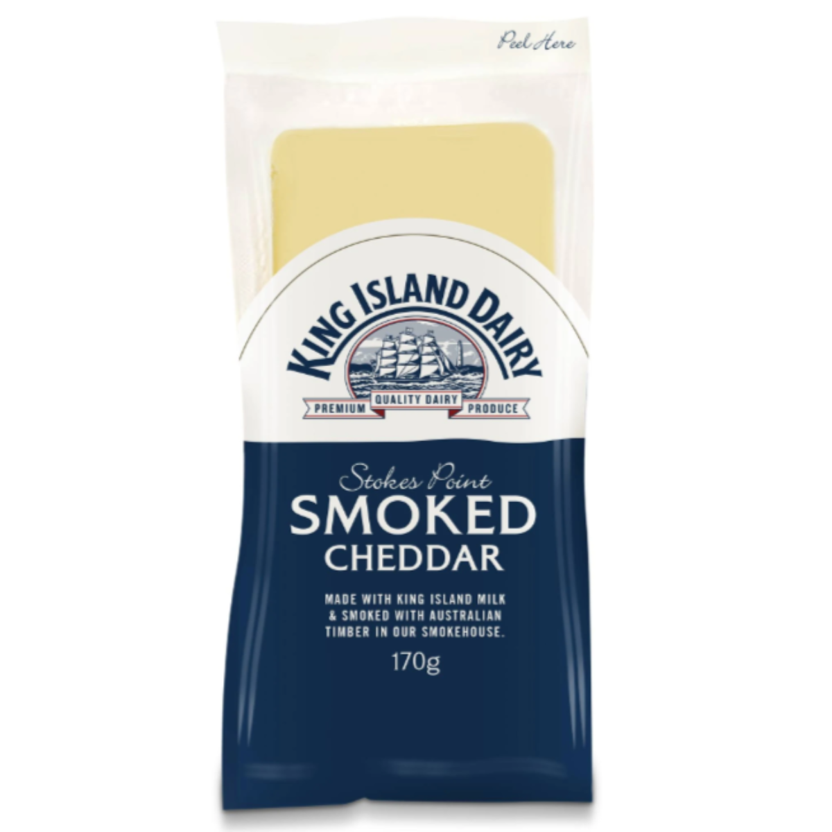 King Island Stokes Point Cheddar 170g