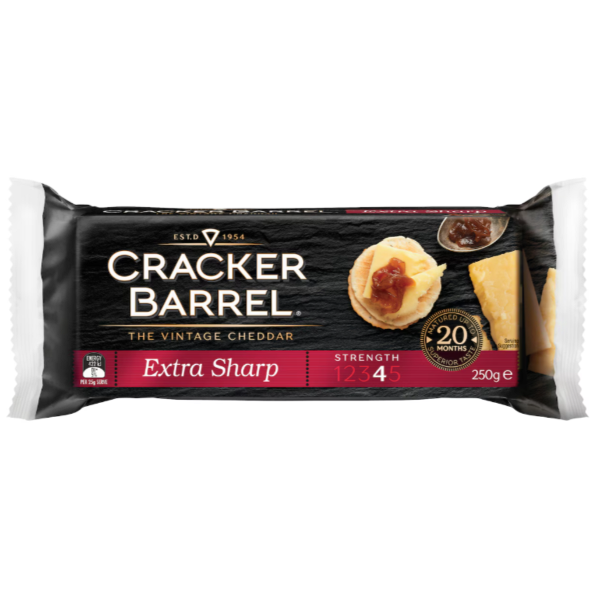 Cracker Barrel Cheese Extra Sharp Vintage 250g