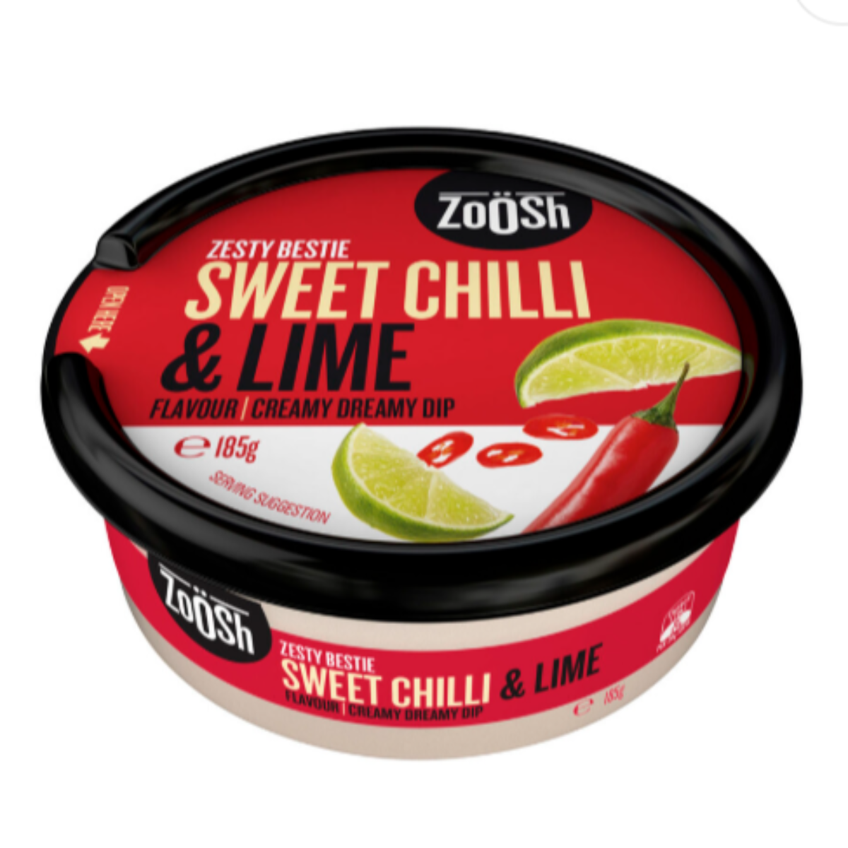 Zoosh Dip Sweet Chilli & Lime 185g