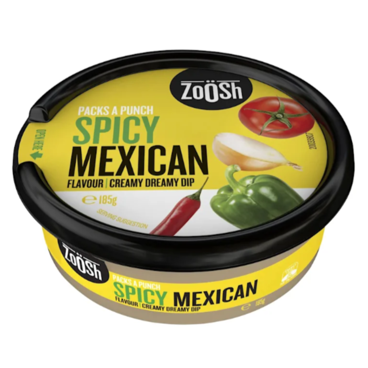 Zoosh Dip Spicy Mexican 185g