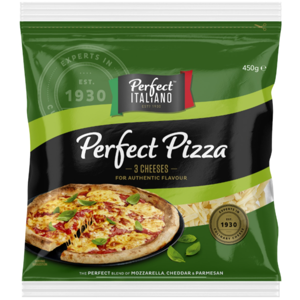 Perfect Italiano Perfect Pizza Shredded Cheese 450g