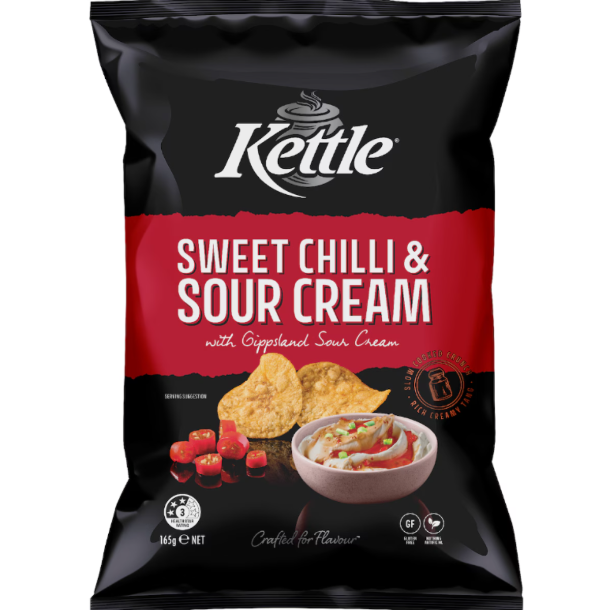 Kettle Sweet Chilli & Sour Cream 165g