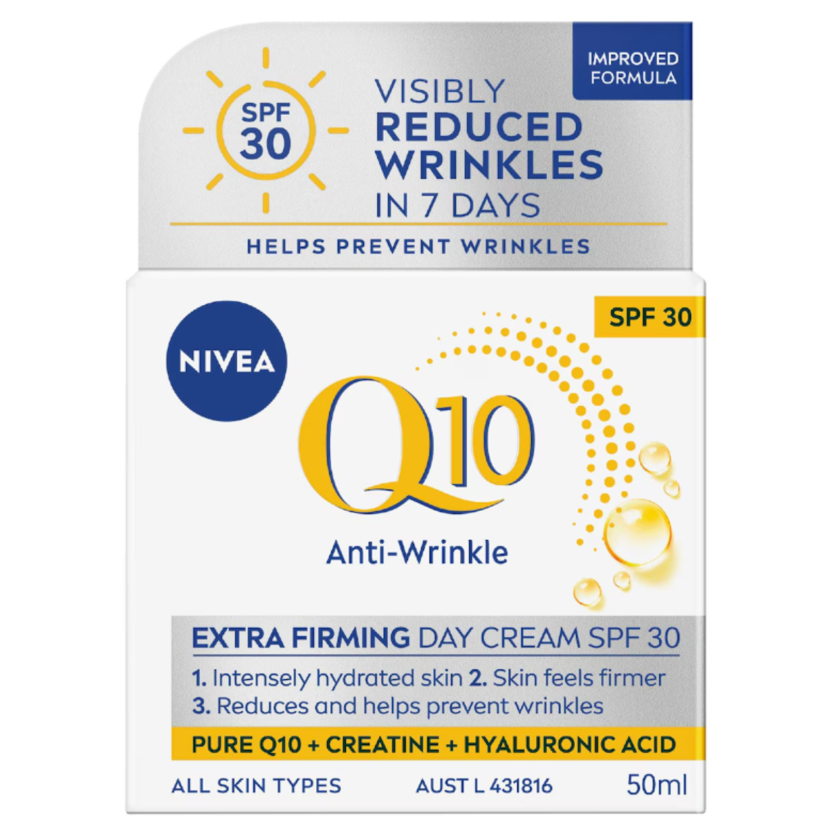 Nivea Q10 Power Day Cream SPF30 50ml