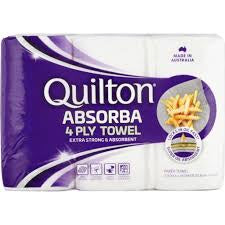 Quilton 'Absorba' 4ply 3pk Paper Towel