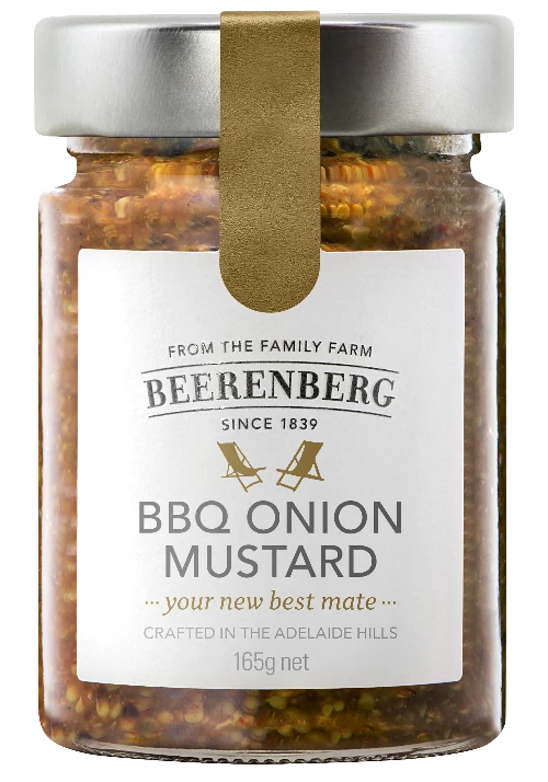 Beerenberg BBQ Onion Mustard 165g