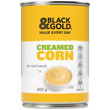 Black & Gold Creamed Corn 400g