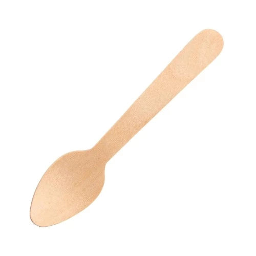 Lemon & Lime Eco Wooden Spoons 15.5cm 12Pk