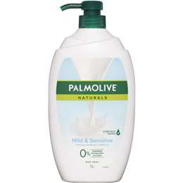 Palmolive Naturals Body Wash Mild & Sensitive Shower Gel 1l